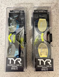 Adult Racing Performance Swim EV Goggles
