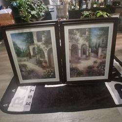 Dark Brown  Wood Picture Frame