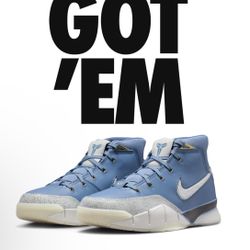 Kobe 1 Working Blue - 8M