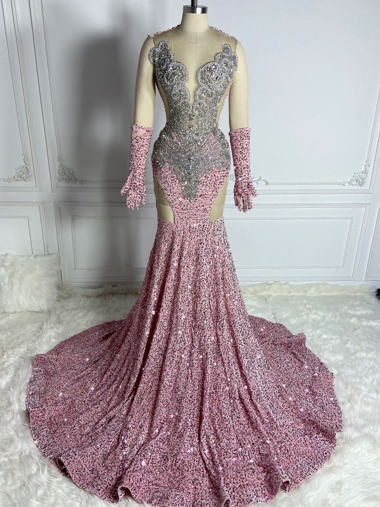 Pink Pretty Prom Gown