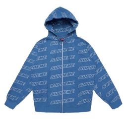 Supreme Repeat Zip Up 2018