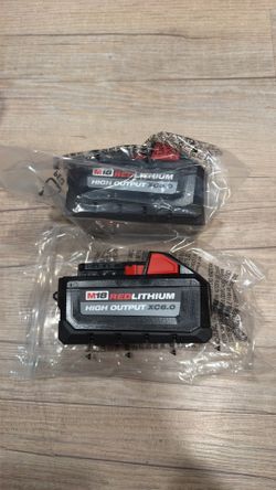 Milwaukee M18 high output 6.0 $115 EACH!