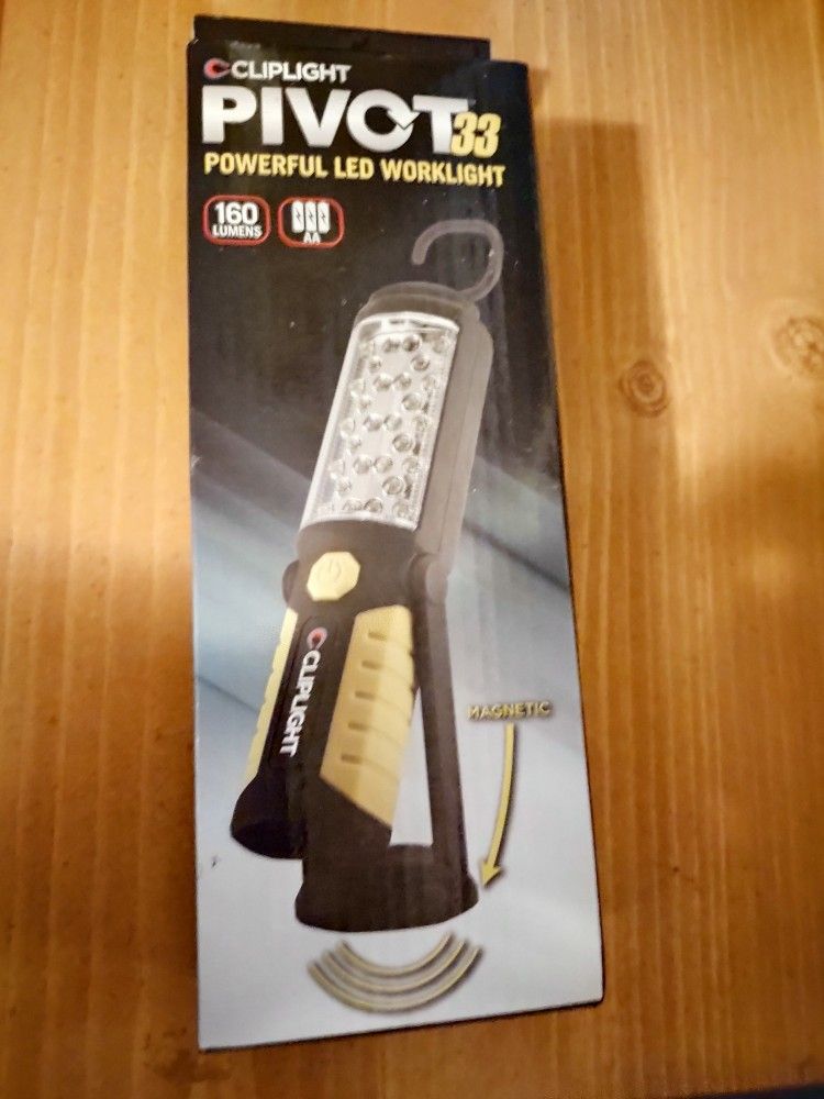 New Magnetic Cliplight Pivot LED Work Light