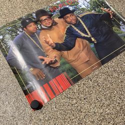 1987 RUN DMC Poster