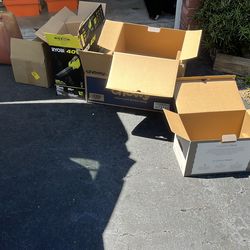Free cardboard boxes