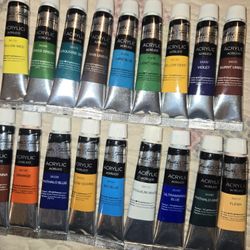Bundle Of Paints See Both Pics Selling Together Most Are Brand New 