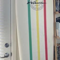 8 Foot Wavestorm Foam Surfboard 