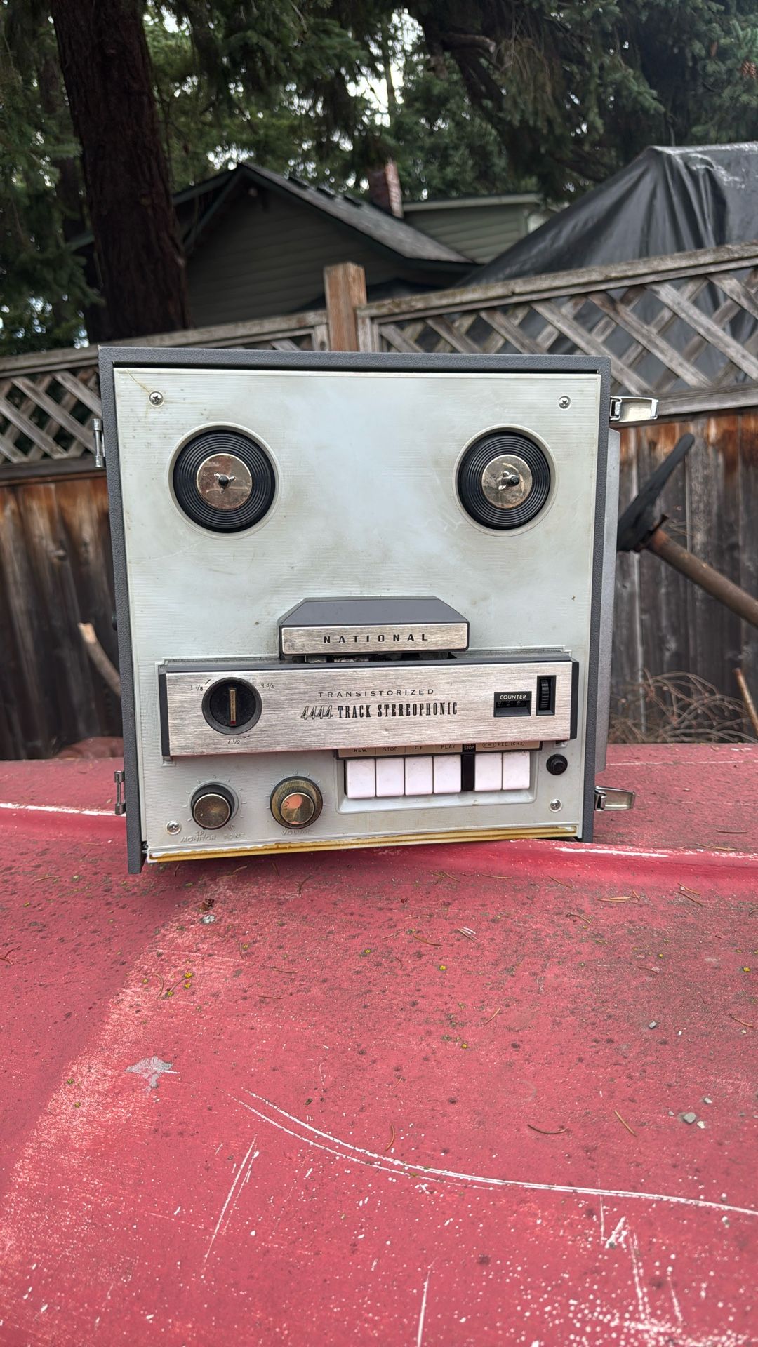 National 4444 Track Stereophonic Reel To Reel