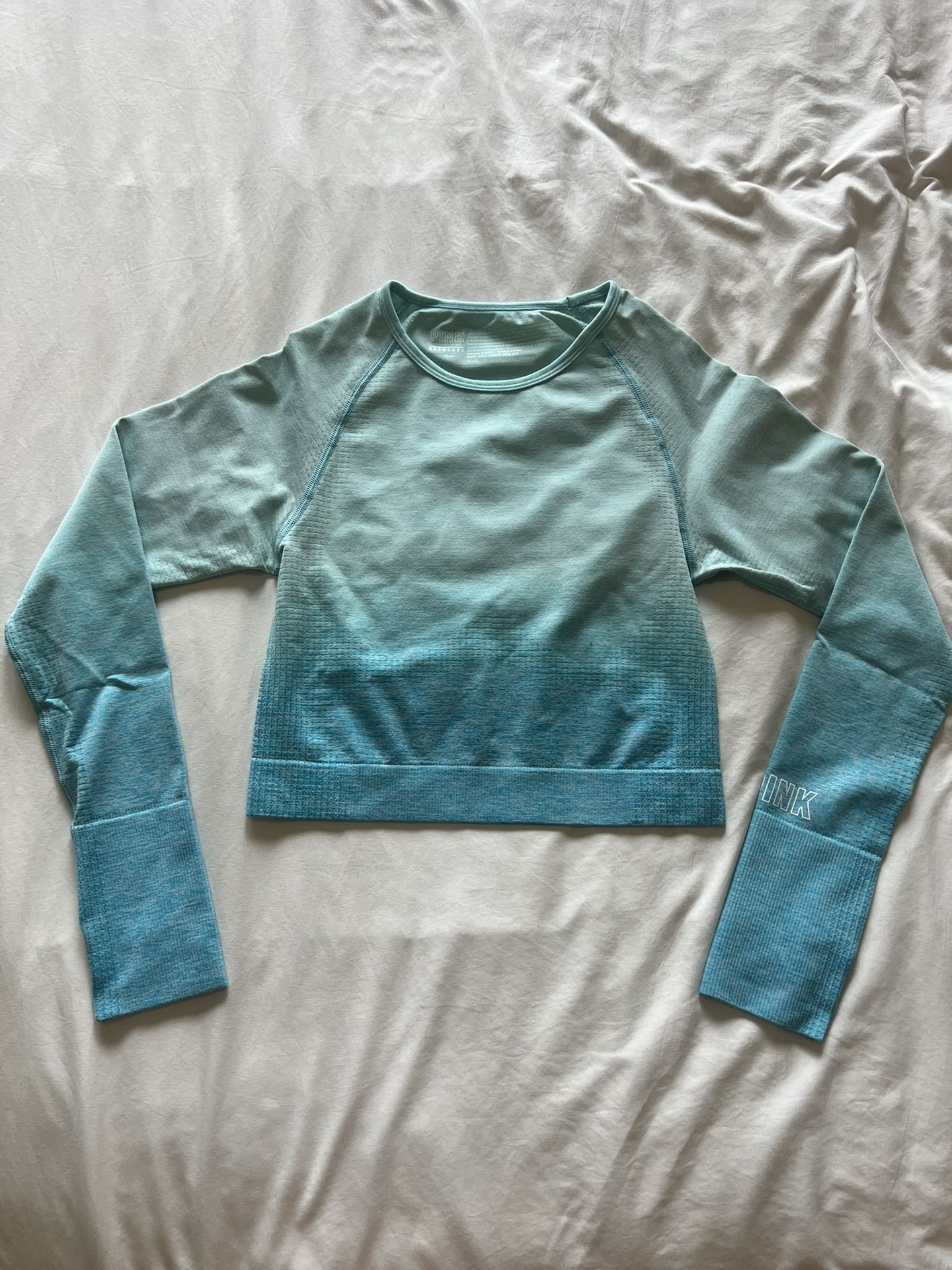 Long Sleeve Workout Top PINK Victoria Secret