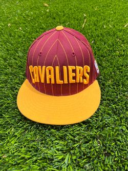 Adidas Cleveland Cavaliers NBA Snapback Hat Cap Burgundy/Gold Basketball LeBron