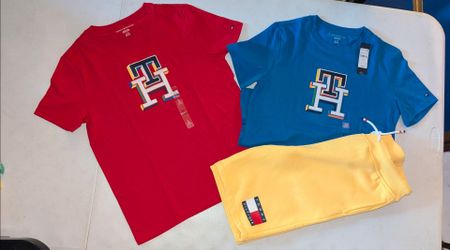 New Boys Tommy Hilfiger size 12-14 outfits