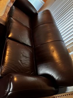 Brown Leather couch