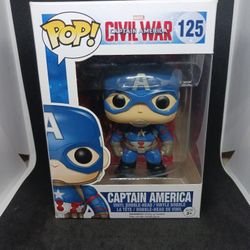 Funko POP Marvel: Captain America 3: Civil War Action Figure - Captain America