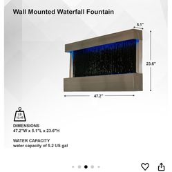 Indoor Waterfall 
