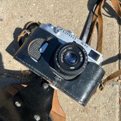 Zorki-4 K Industar 50 Black Rangefinder Film Camera With Lens And Case