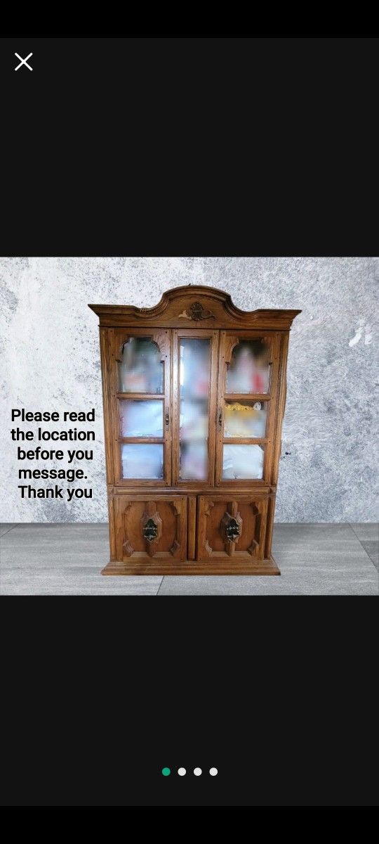 Vintage China Cabinet