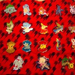 Official Pokemon Enamel Pins