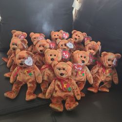 13 TY KANATA beanie Babies 