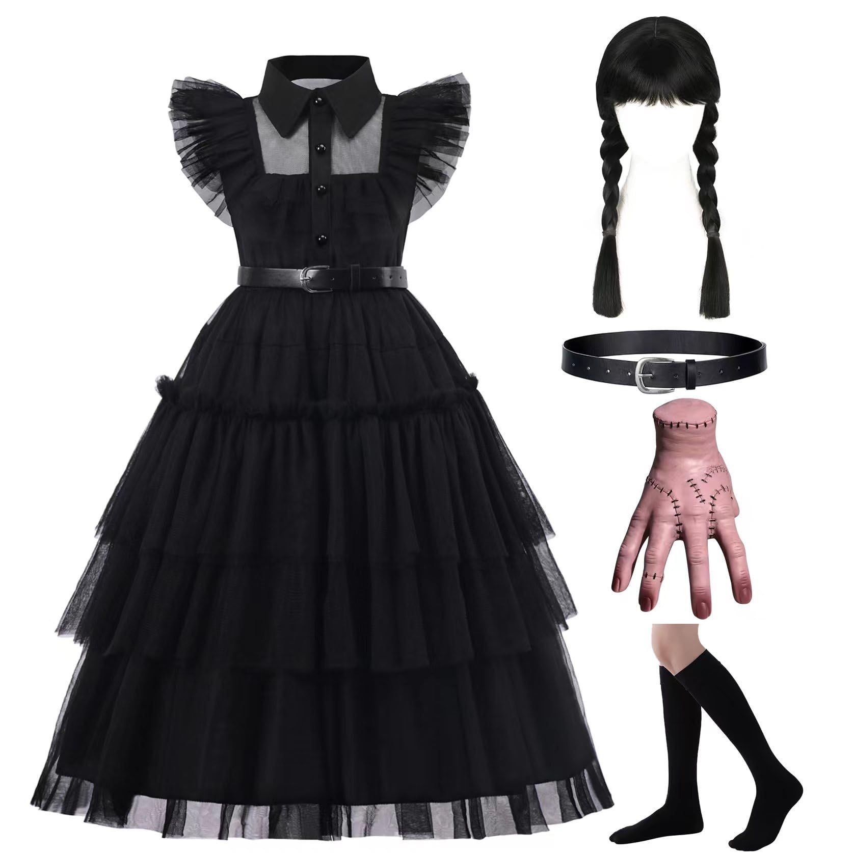 Costume -Dress Up Set, Family Halloween Cosplay Party (7-8 Years)