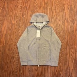Gray dior zip Up 