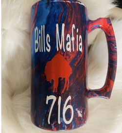 Buffalo bills custom mug, personalized