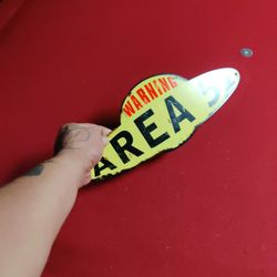 Area 51 Tin Sign UFO