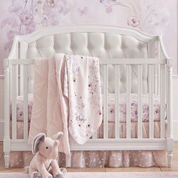 Pottery Barn blythe 3-1, blythe 5-drawer dresser 43w x 19d and nightstand