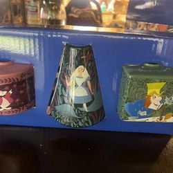 Disney Alice in Wonderland by Mary Blair Vase Set New In Box