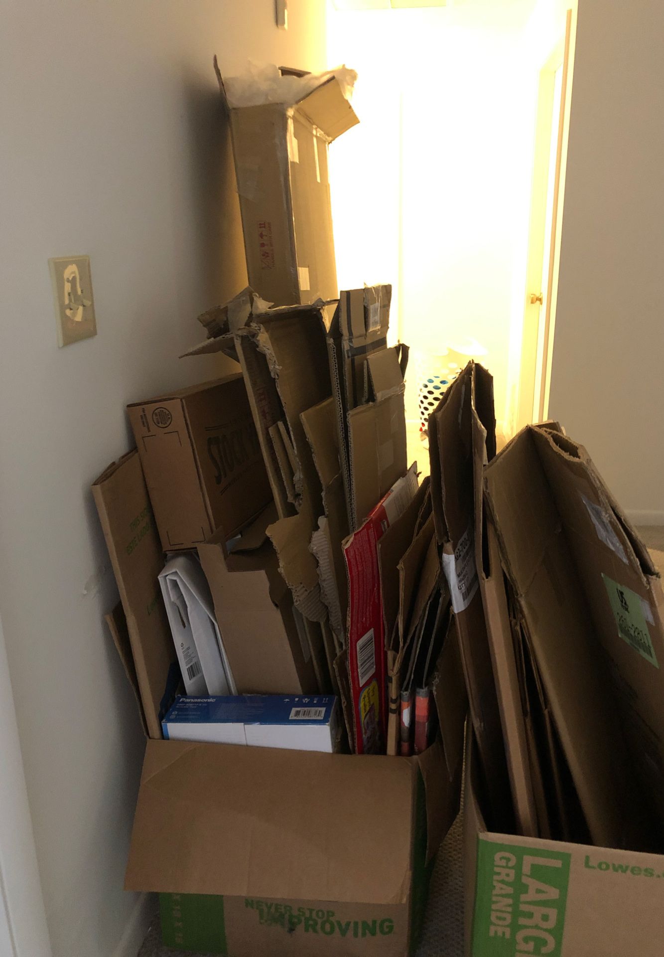 Cardboard boxes FREE PICKUP