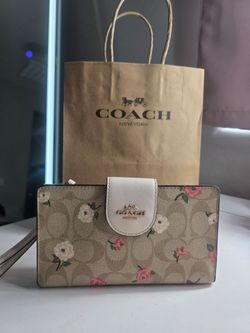 Coach Floral Wallet