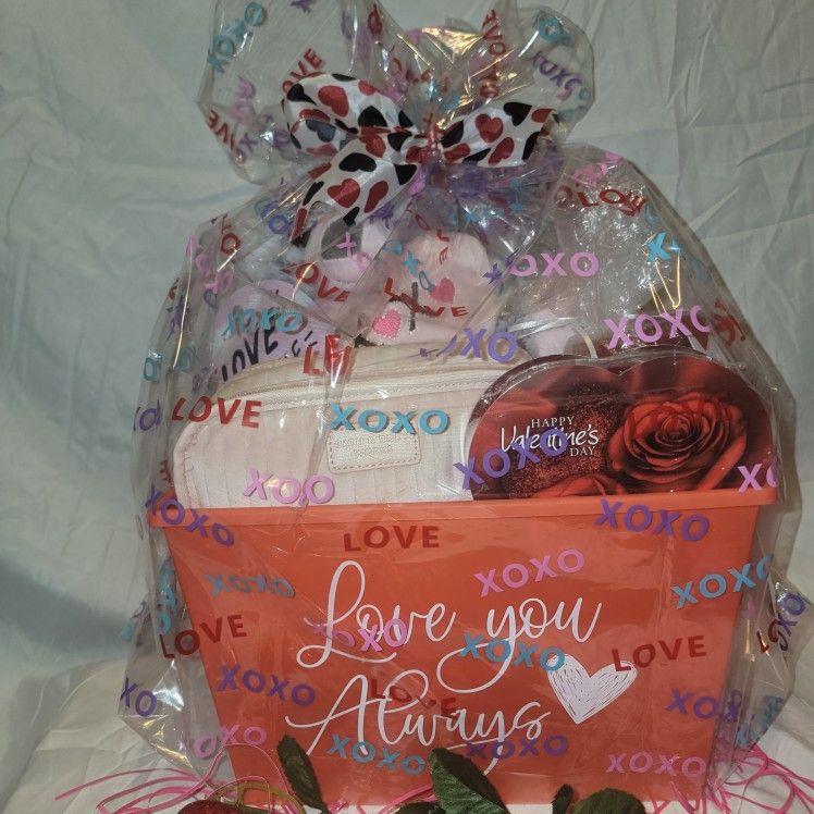 Valentine's Bag Basket