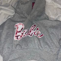 Barbie Cropped Hoodie