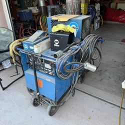 Miller Dialarc HF TIG  /Stick Welder Water Cooled