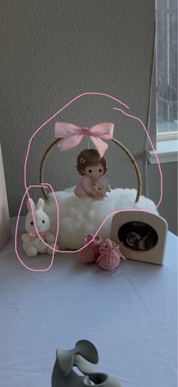 Baby shower stuff (Precious moments theme)