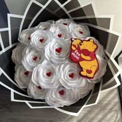 Valentines Ribbon Roses 