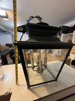 Hanging outdoor lamp light