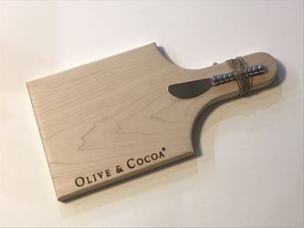 Serving / Charcuterie / Cutting Board And Spreading Knife