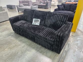 Brand New Sofa Pull Out Bed Black Corduroy $398