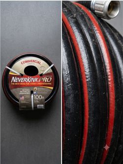 ‼️ NeverKink PRO Commercial-Duty GARDEN HOSE 100 ft ‼️PLEASE, check my other listings and FOLLOW ‼️Orange one is only for price reference