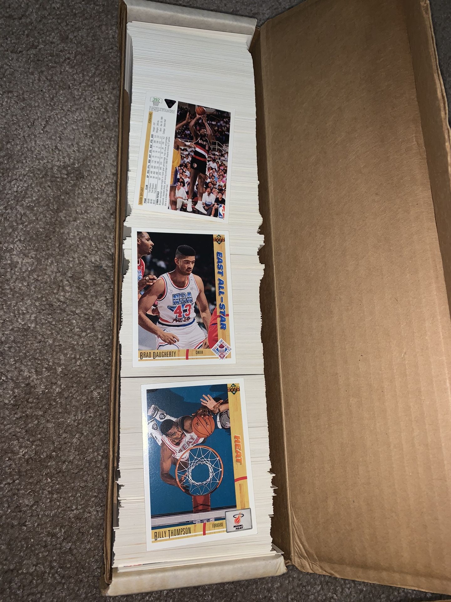 1990-1991-92 Upper Deck Basketball cards