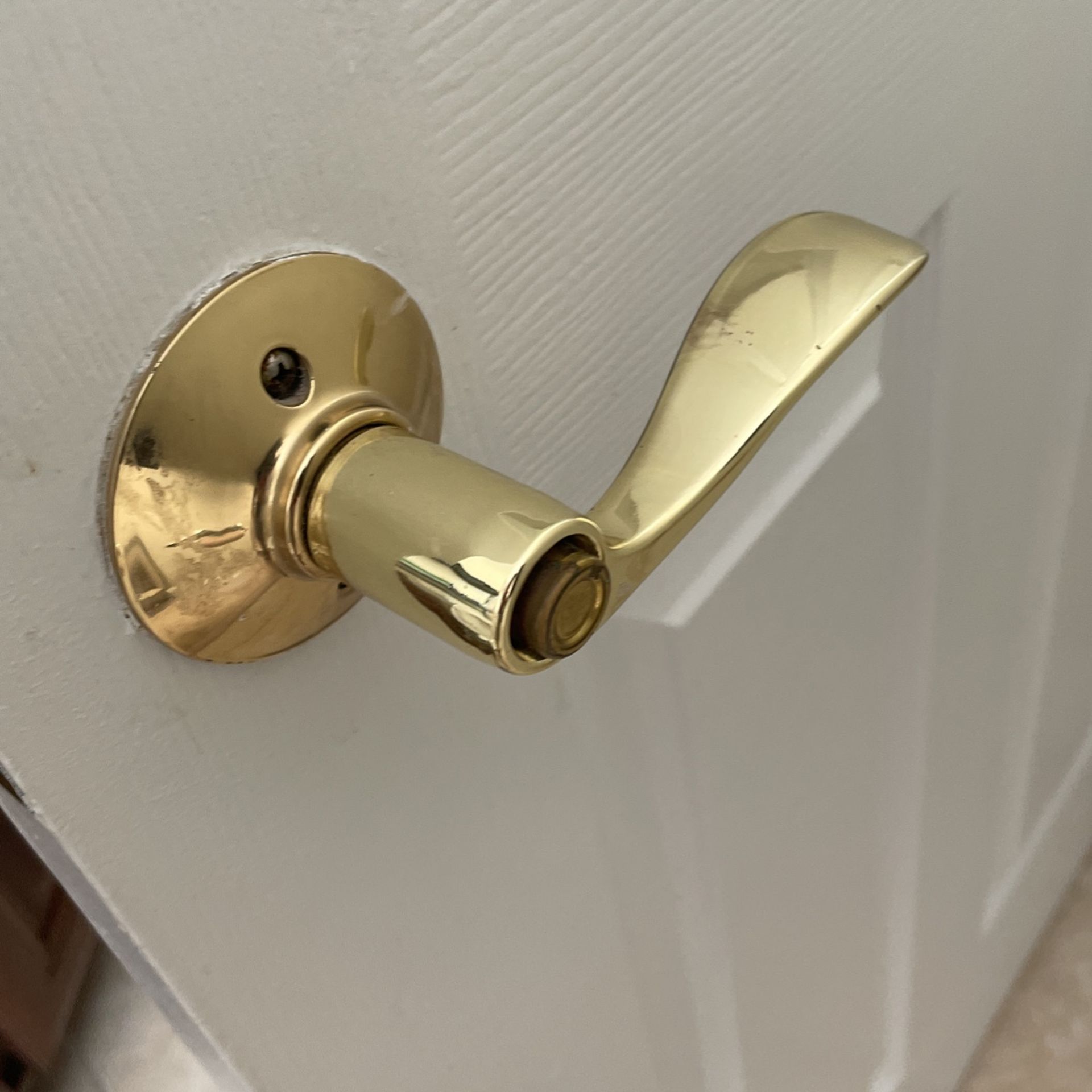 Gold Door Handle
