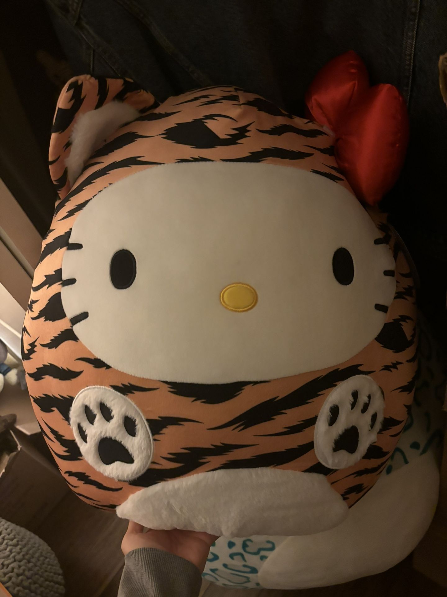 Huge Hello Kitty Tiger Squishmallow