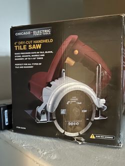 Tile saw - $20.00