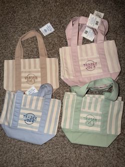 Trader Joe’s mini striped tote
