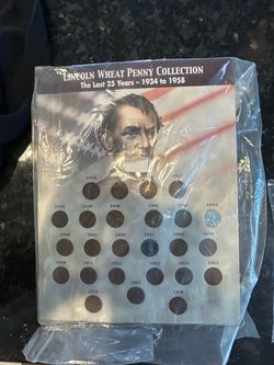 Lincoln Wheat Penny Collection 1934–1958