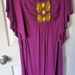 Trina Turk Tunic Dress Beads
