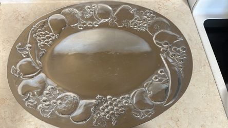 Oval Fruit Tray Platter