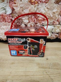 Pocket Hose
3/4 in x 50 ft. Expanding Copper Head Light Duty Hose