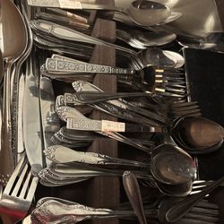 Lot of silverware