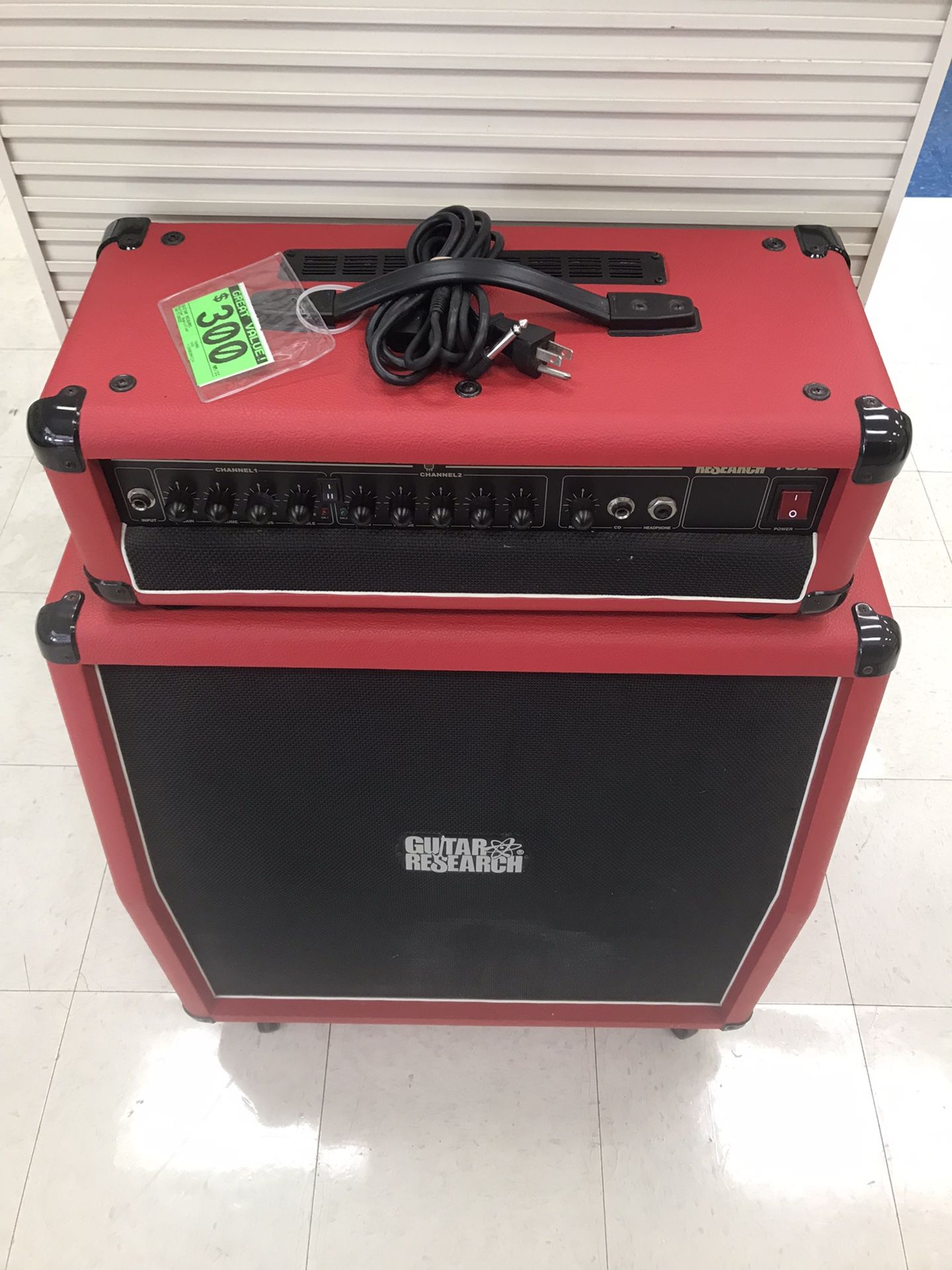 Guitar Research Amplifier With Sound Box